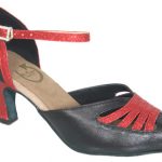 Diana Black Red 2.25″ Heel