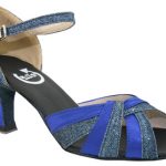 Corrine Blue 2.5″ Heel
