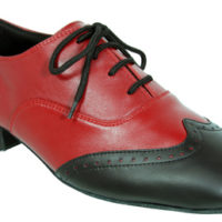 mens red dance shoes